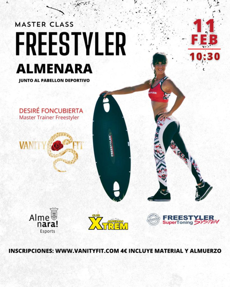 Masterclass Freestyler Almenara 11 de febrero 2024